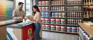 Cómo organizar una tienda de pinturas General Paint para mejorar el punto de venta