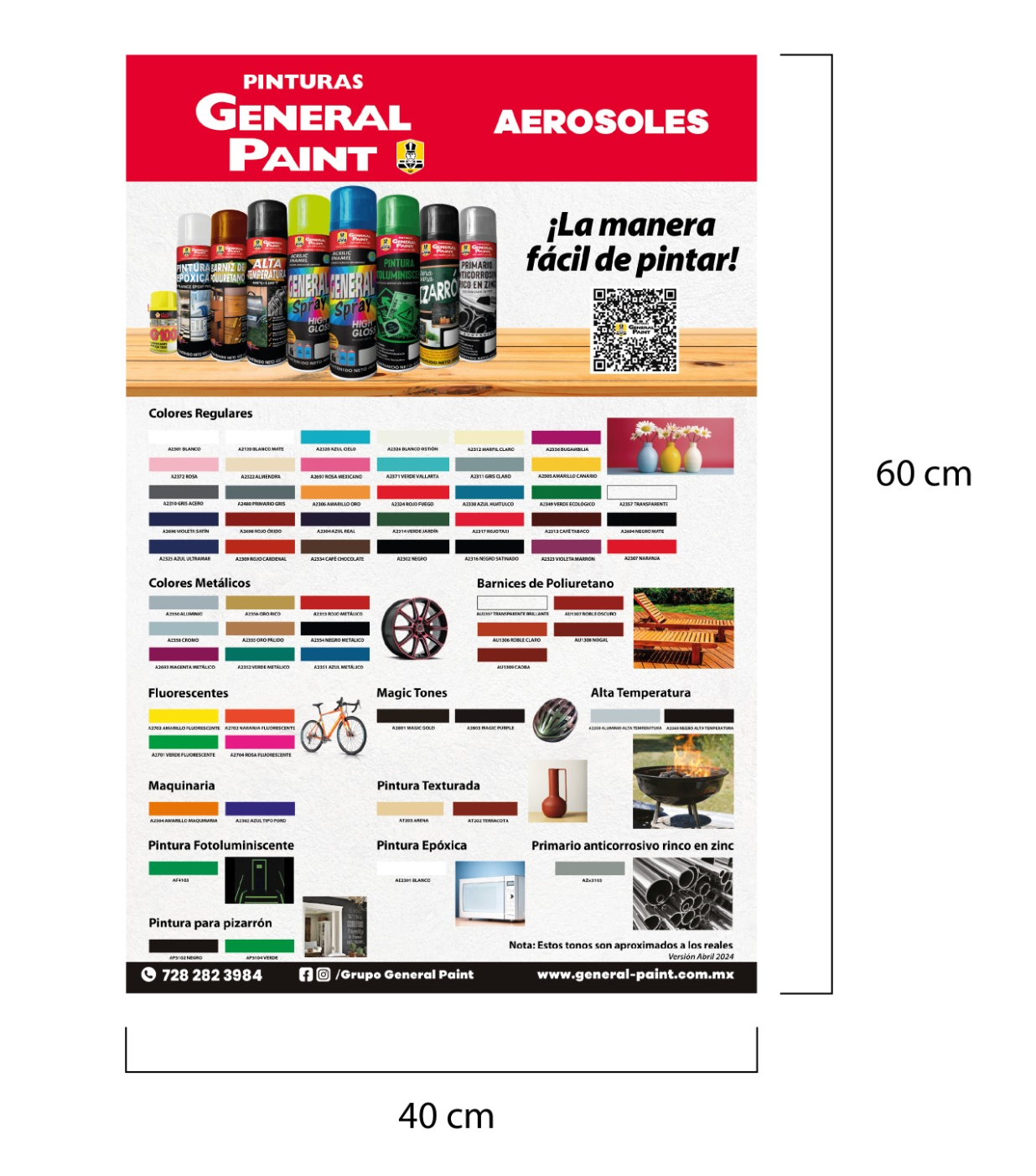 poster de General Spray High Gloss