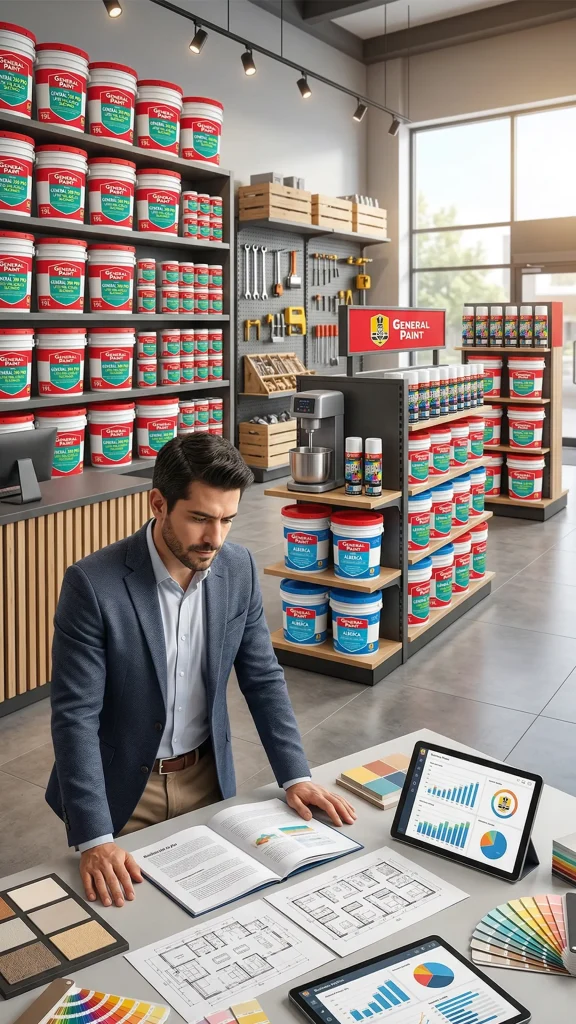 ómo ser distribuidor de pinturas con planeación y respaldo de General Paint